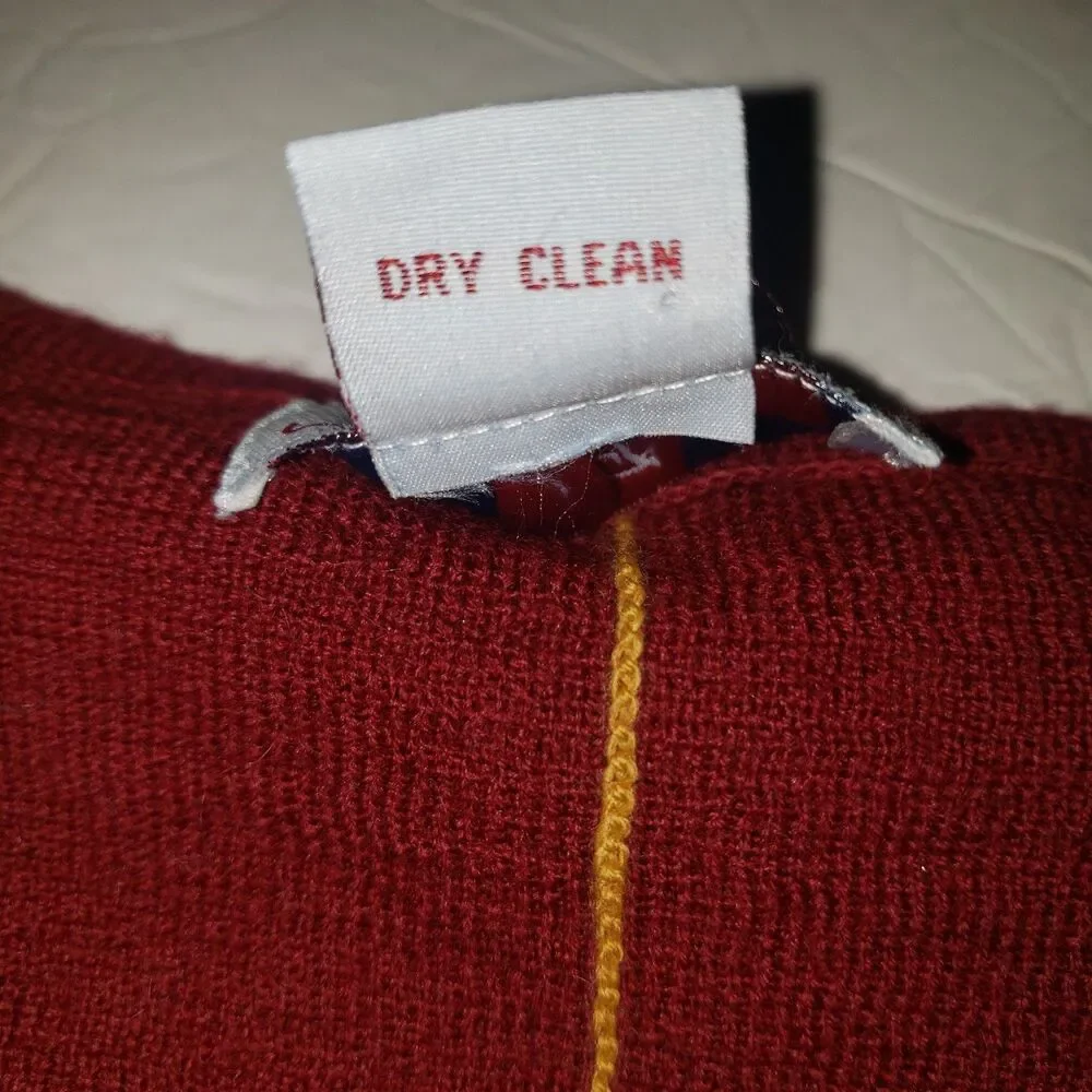 Vintage FREE PEOPLE Short Sleeve Wool Winter Dress Womens Size Medium